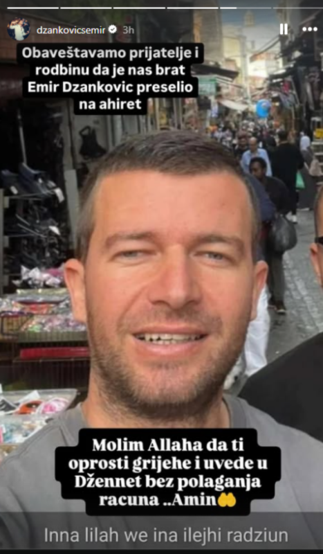 Fb priča Semira Džankovića