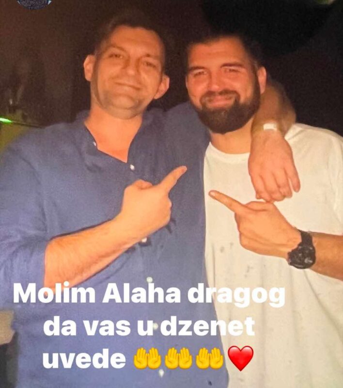 Almir sa starijim bratom koji je prije 3 mjeseca preselio