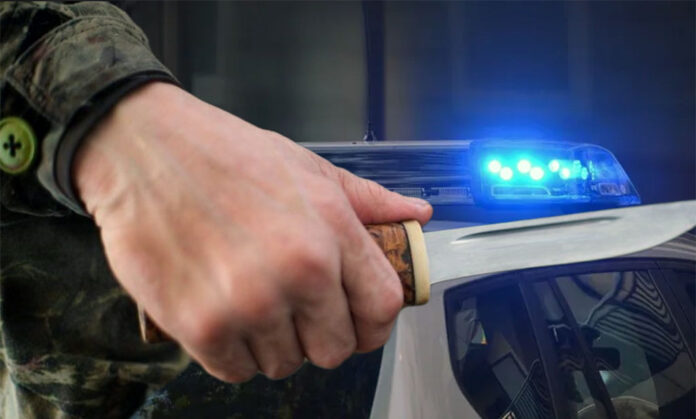 noz ubadanje policija