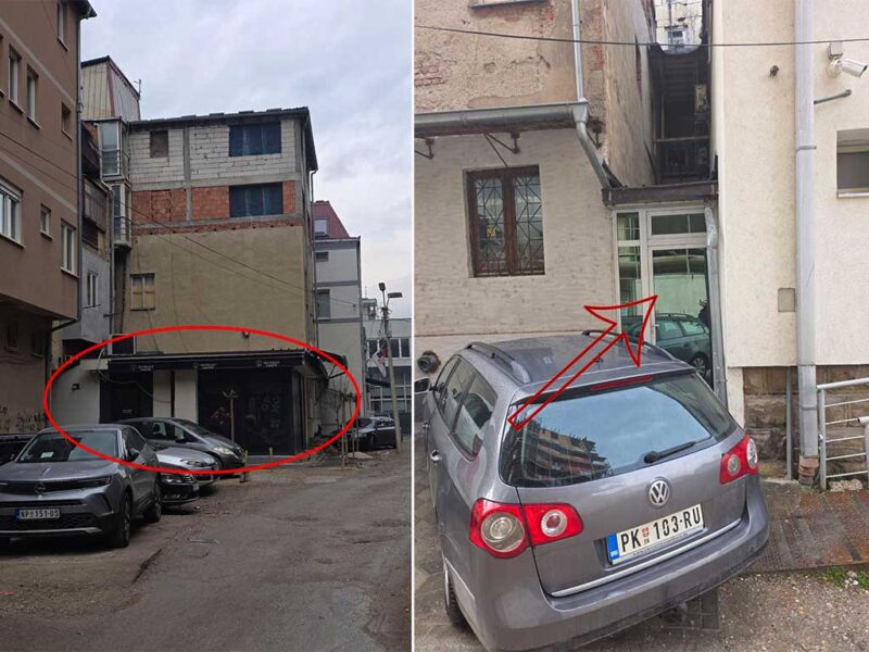 Lokal na javnom prostoru i zauzeće protivpožarnog puta