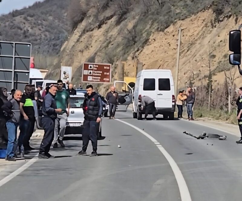 Kombi koji je prikočio da ne bi udario djevojčice