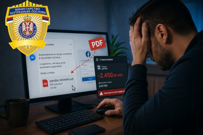 edna poruka na Mesindžeru može vas ostaviti bez Fejsbuk naloga i novca