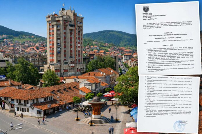 ZAKAZANA SJEDNICA SKUPŠTINE NOVOG PAZARA